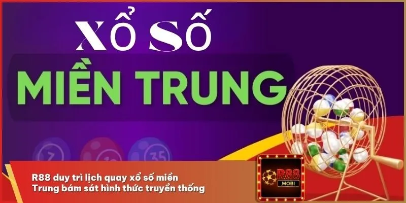R88 duy trì lịch quay xổ số miền Trung bám sát hình thức truyền thống