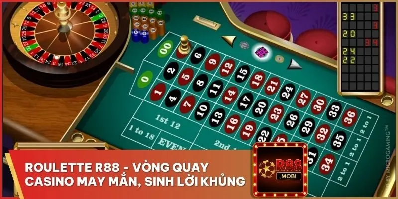 Roulette R88 - Vòng Quay Casino May Mắn, Sinh Lời Khủng